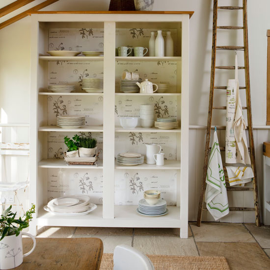 Kitchen display shelving | Kitchen | PHOTO GALLERY | Country Homes and Interiors | Housetohome.co.uk