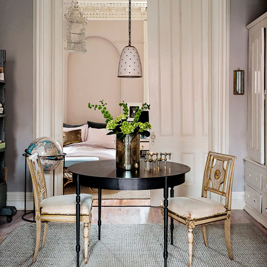 Elegant cream dining room