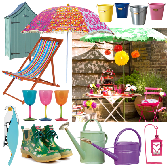 Colourful garden
