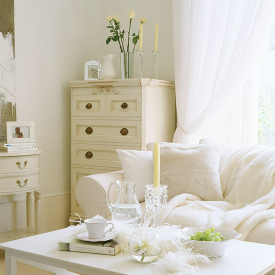 Cream and white living room | Living room ideas | Living room | PHOTO GALLERY | Ideal Home | Housetohome.co.uk