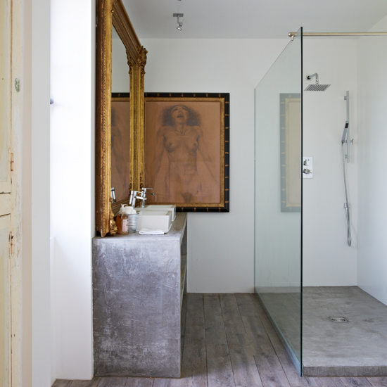 Shower room | Rustic French retreat | House tour | PHOTO GALLERY | Livingetc | Housetohome.co.uk