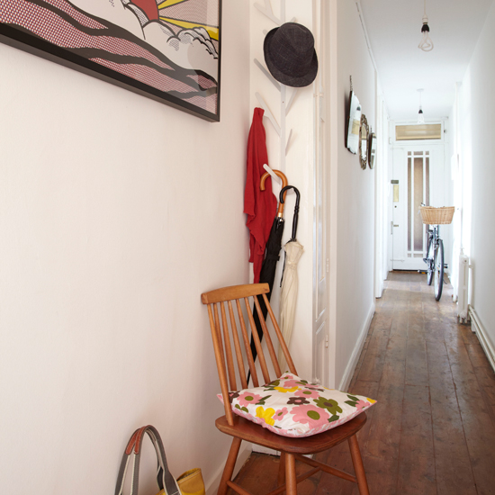 Smart retro hallway