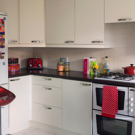 Matt-white kitchen