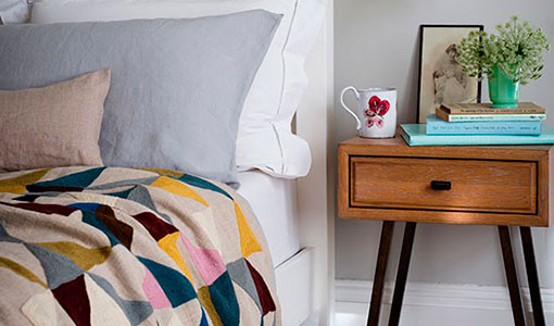 Contemporary mid-century bedroom