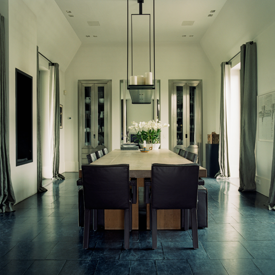 Modern elegant dining room