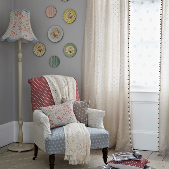 Patchwork living room
