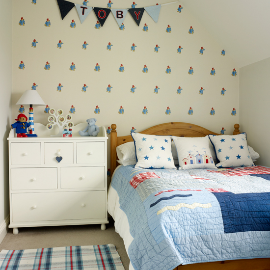 Boy�s Paddington Bear bedroom Bedroom decorating