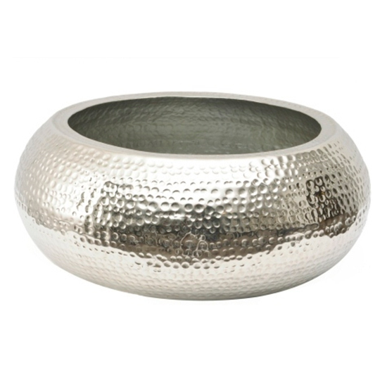 Hammered metal drum bowl from Artisanti Oriental design ideas