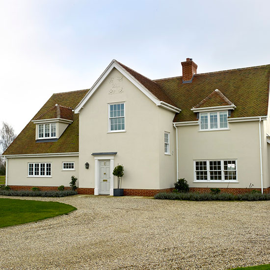 Take a tour around a self-built traditional farmhouse in Suffolk