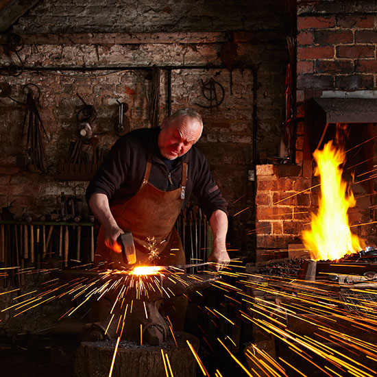 How I became an artist blacksmith