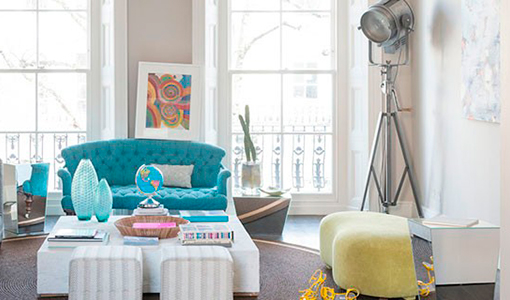 Be inspired by this glamorous family home in west London
