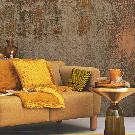 Ochre living room livingetc housetohome