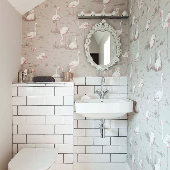 En-suite bathroom | Stylish Surrey home | House tour | PHOTO GALLERY | Style at Home | Housetohome.co.uk