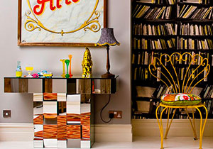 Every sideboard needs a golden gnome