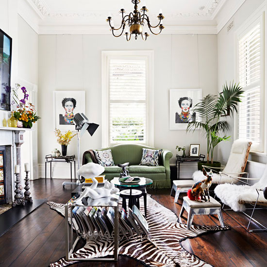 Living room | Be inspired by this eclectic and quirky villa in Melbourne | House tour | PHOTO GALLERY | Livingetc | Housetohome.co.uk