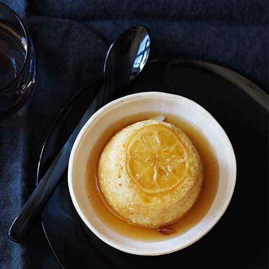 Steamed Lemon Sponge Pudding Recipe