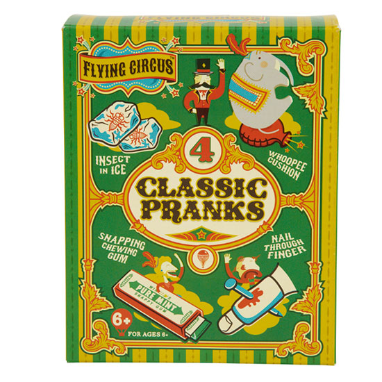 Flying Circus Classic Pranks from Tesco Christmas gifts for him