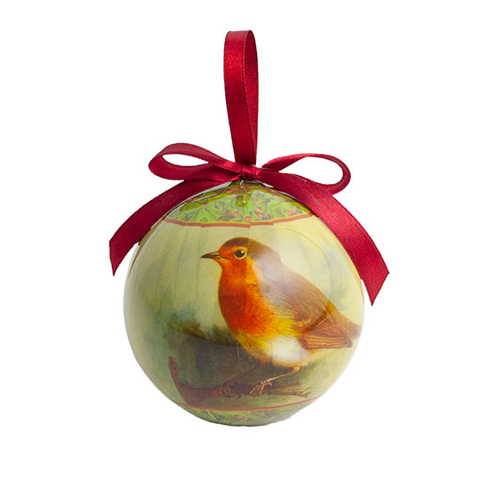 traditional robin bauble from gisela graham at the traditional robin bauble from gisela graham at the