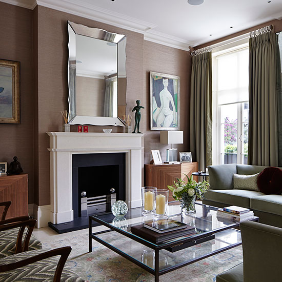 Soft neutral living room | Living room decorating | Homes & Gardens | Housetohome.co.uk