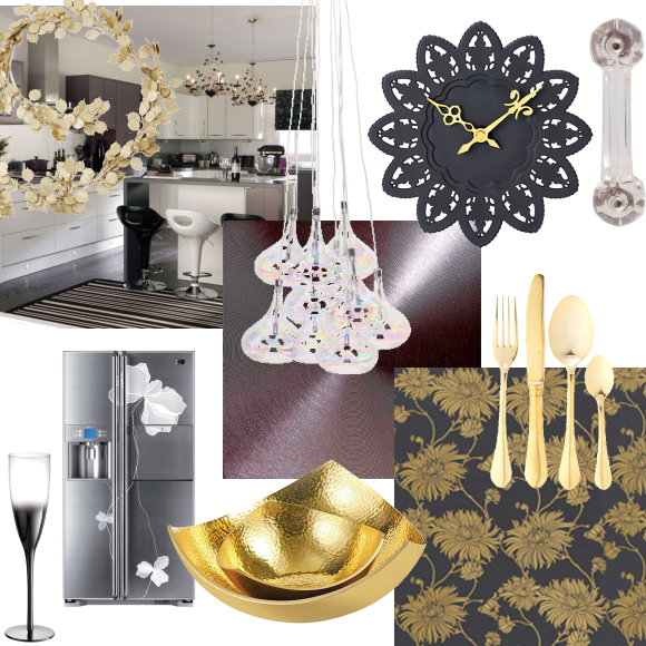 Glamorous kitchen