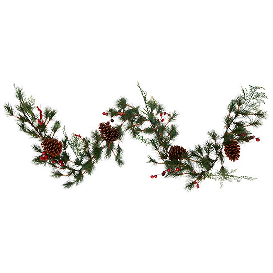 red berry glitter garland from tesco country christmas red berry glitter garland from tesco country christmas