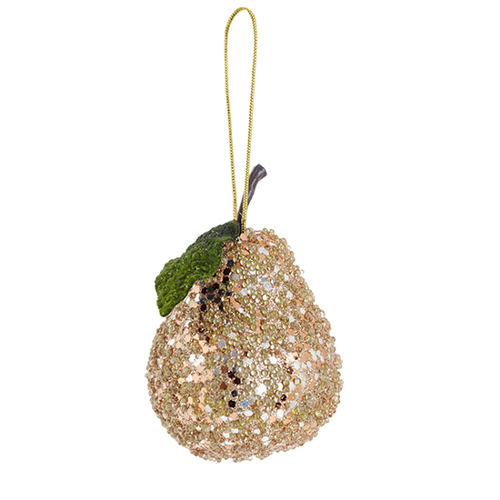 pear decoration from Debenhams | Traditional Christmas decorations ...