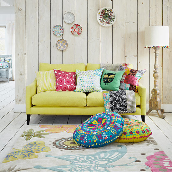 Bright living room | Country living room design ideas | Living room | PHOTO GALLERY | Country Homes and Interiors | Housetohome.co.uk