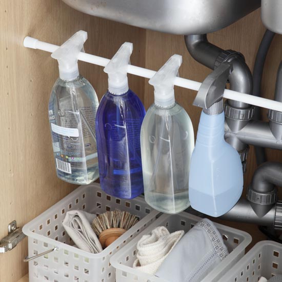 Under-sink storage | Modern utility room ideas | Utility room | PHOTO GALLERY | Ideal Home | Housetohome.co.uk