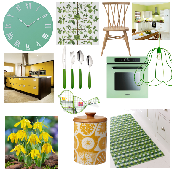 Spring-has-sprung kitchen