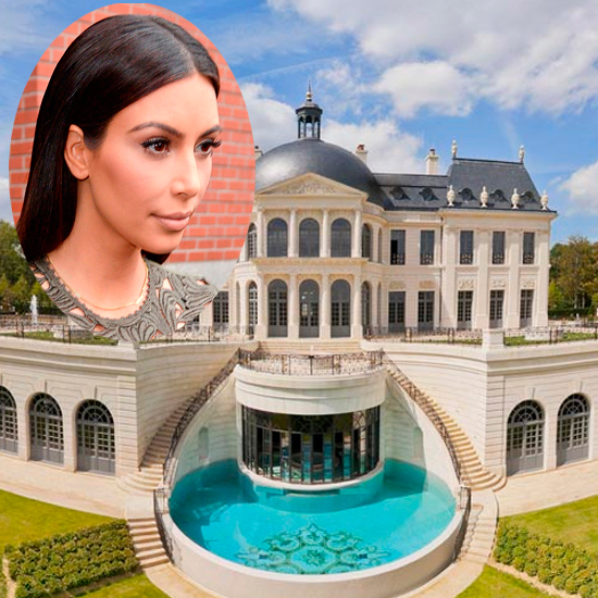French fancy: Kim Kardashian considers faux chateau near Paris as potential wedding venue for her and Kanye West French fancy: Kim Kardashian considers faux chateau near Paris as potential wedding venue for her and Kanye West