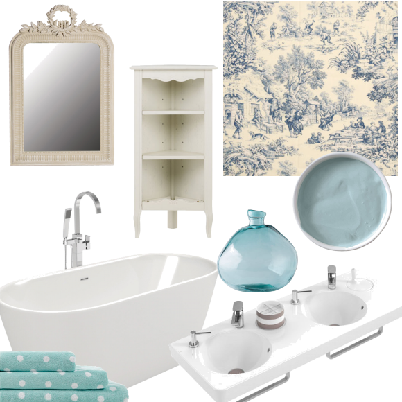Hint-of-blue bathroom