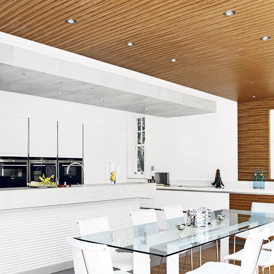 Zebrano wood kitchen | Kitchen ideas | housetohome.co.uk