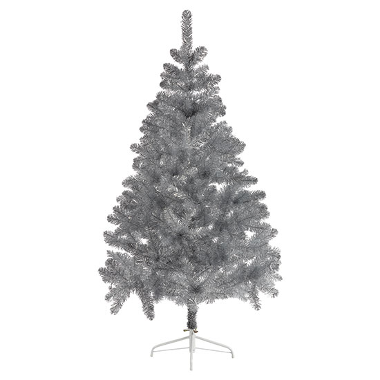 Silver tinsel Christmas tree from Marks & Spencer | Christmas trees ...