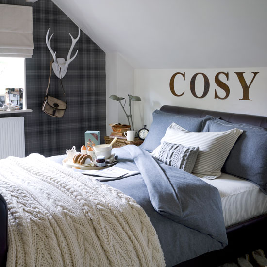 A cosy retreat with a masculine feel | Instant design ideas for warm and cosy bedrooms | Room Idea | PHOTO GALLERY | Ideal Home | Housetohome.co.uk