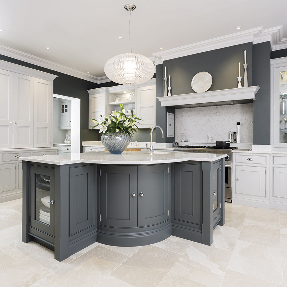 Grey kitchens housetohome.co.uk