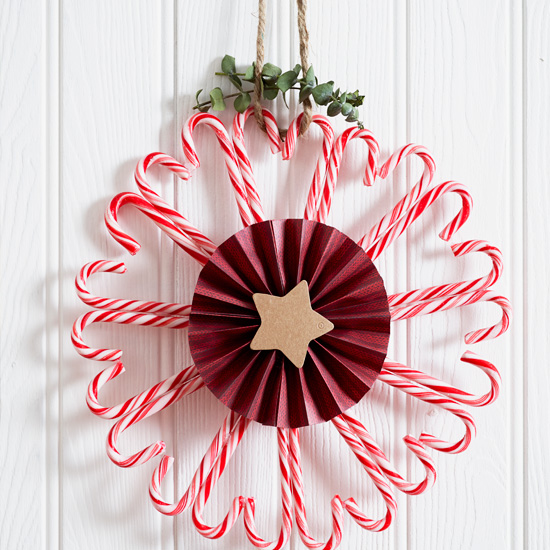 Have a candylicious Christmas with these creative candy cane decorations