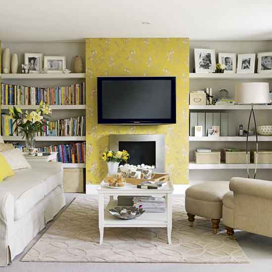 living room ideas yellow