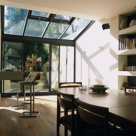 Light modern dining room | Dining room ideas | Windows | housetohome.co.uk