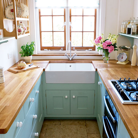 Streamlined layout | Small kitchen design | housetohome.co.uk