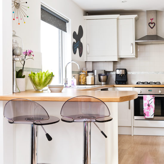 Kitchen breakfast bar | Contemporary kitchen ideas | housetohome.co.uk