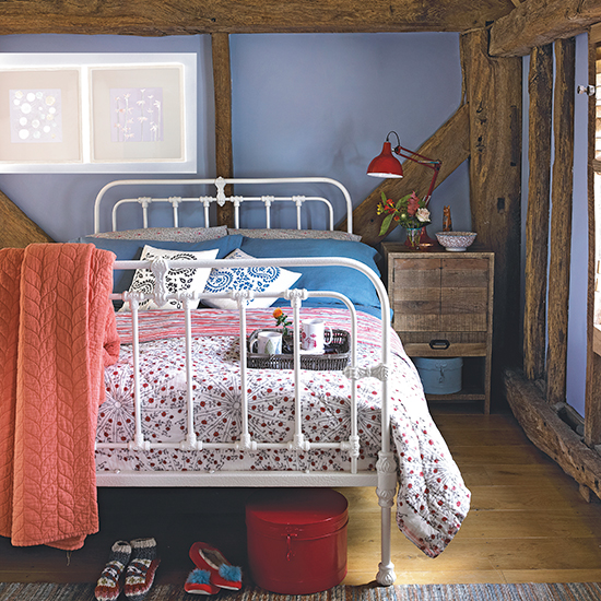 Paint a blue backdrop | Small bedroom ideas | housetohome ...